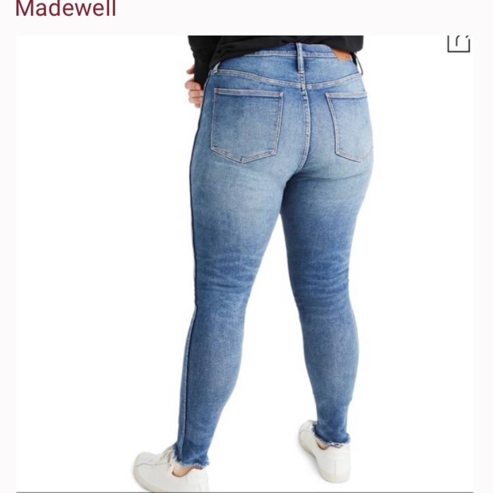 🍄 Madewell 10”High-Rise Skinny Cordova Jeans - Picture 8 of 12